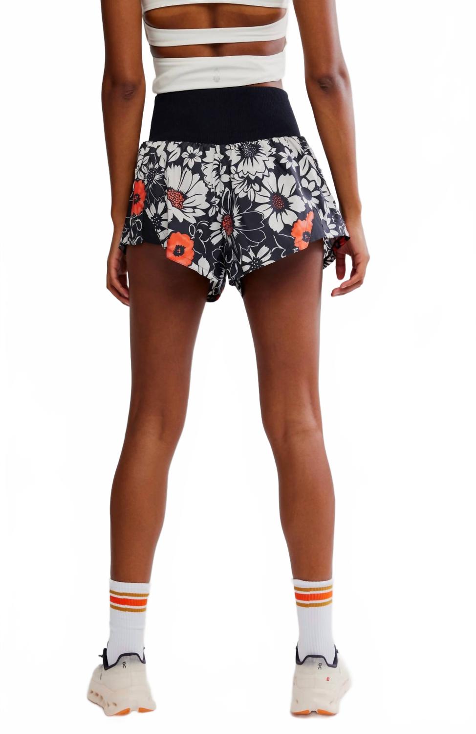 fp movement Carpe Diem Short In Tuxedo Floral | ShopSimon