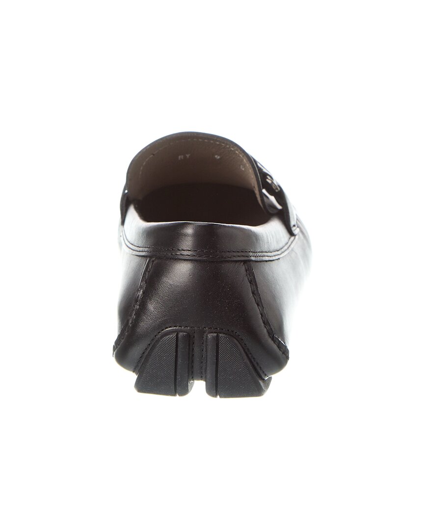 Salvatore Ferragamo Ferragamo Peter Leather Driver | ShopSimon display picture 1
