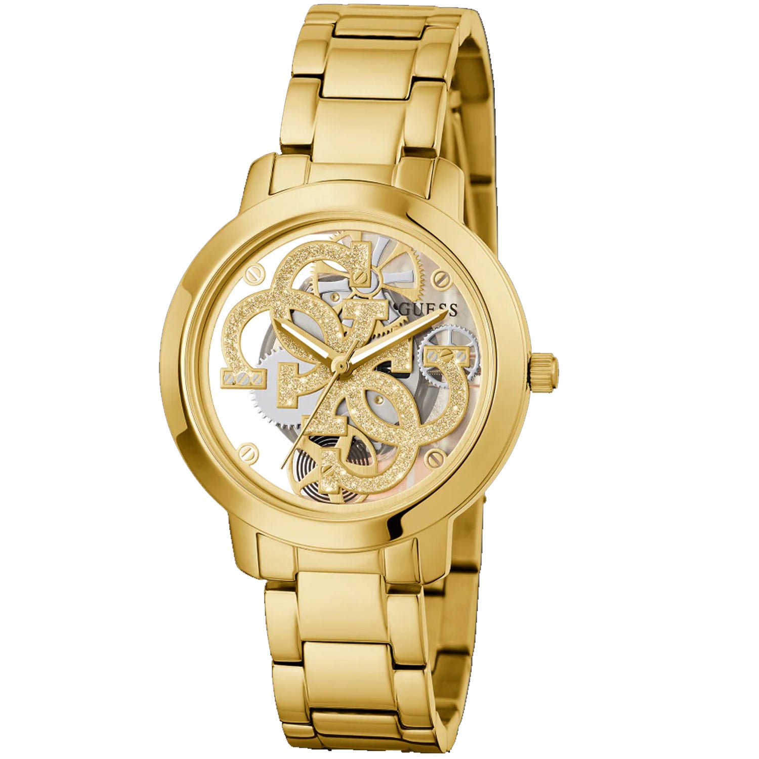 Guess Guess Women´s Quattro Clear Clear Dial Watch,Specials : American Fashion Style Bags On Sale Guess Guess Women´s Quattro Clear Clear Dial Watch,Specials : American Fashion Style Bags On Sale