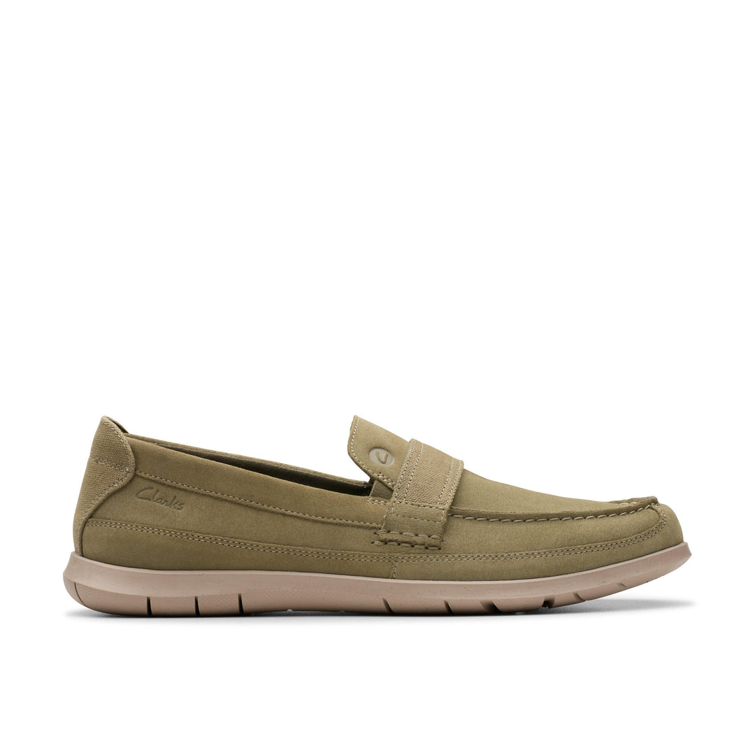 Clarks Flexway Band In Green Suede | ShopSimon display picture 2
