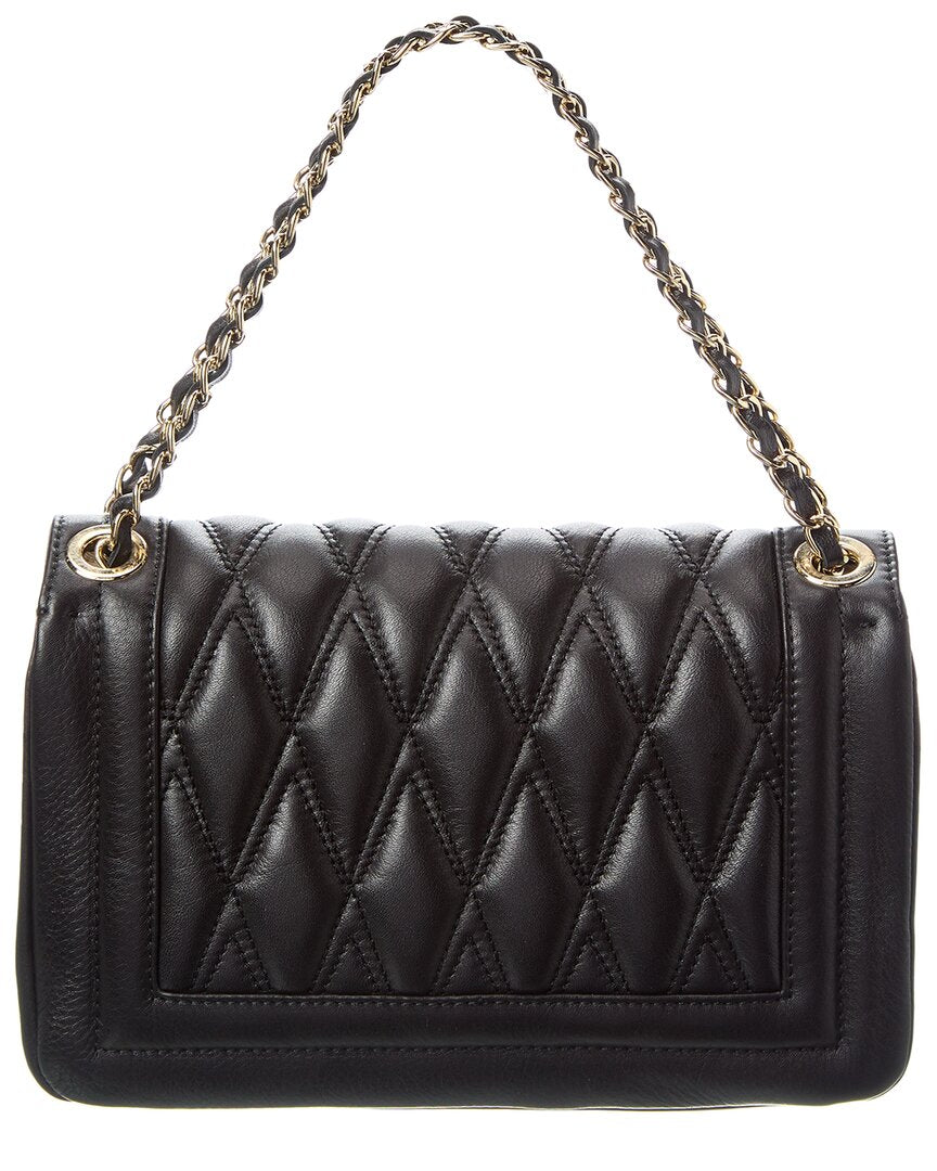 Valentino by Mario Valentino Alice Leather Shoulder Bag | ShopSimon