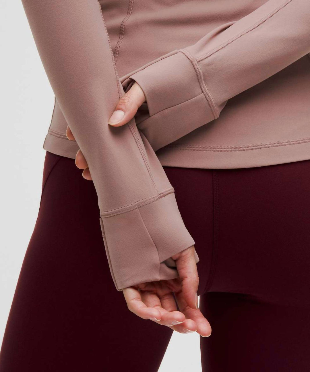lululemon Define Nulu Jacket In Twilight Rose / Rose Gold | ShopSimon