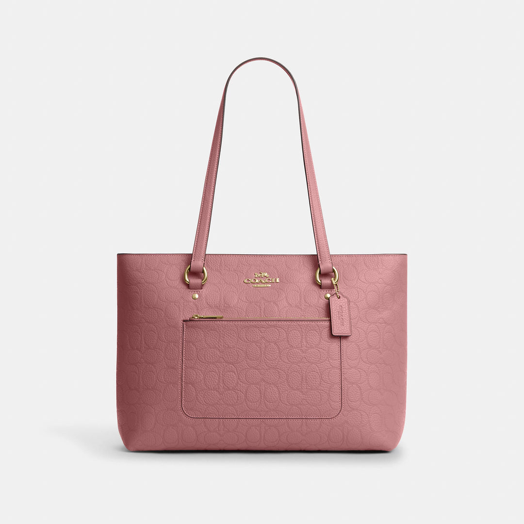 Coach Outlet Station Tote Bag In Signature Leather | ShopSimon