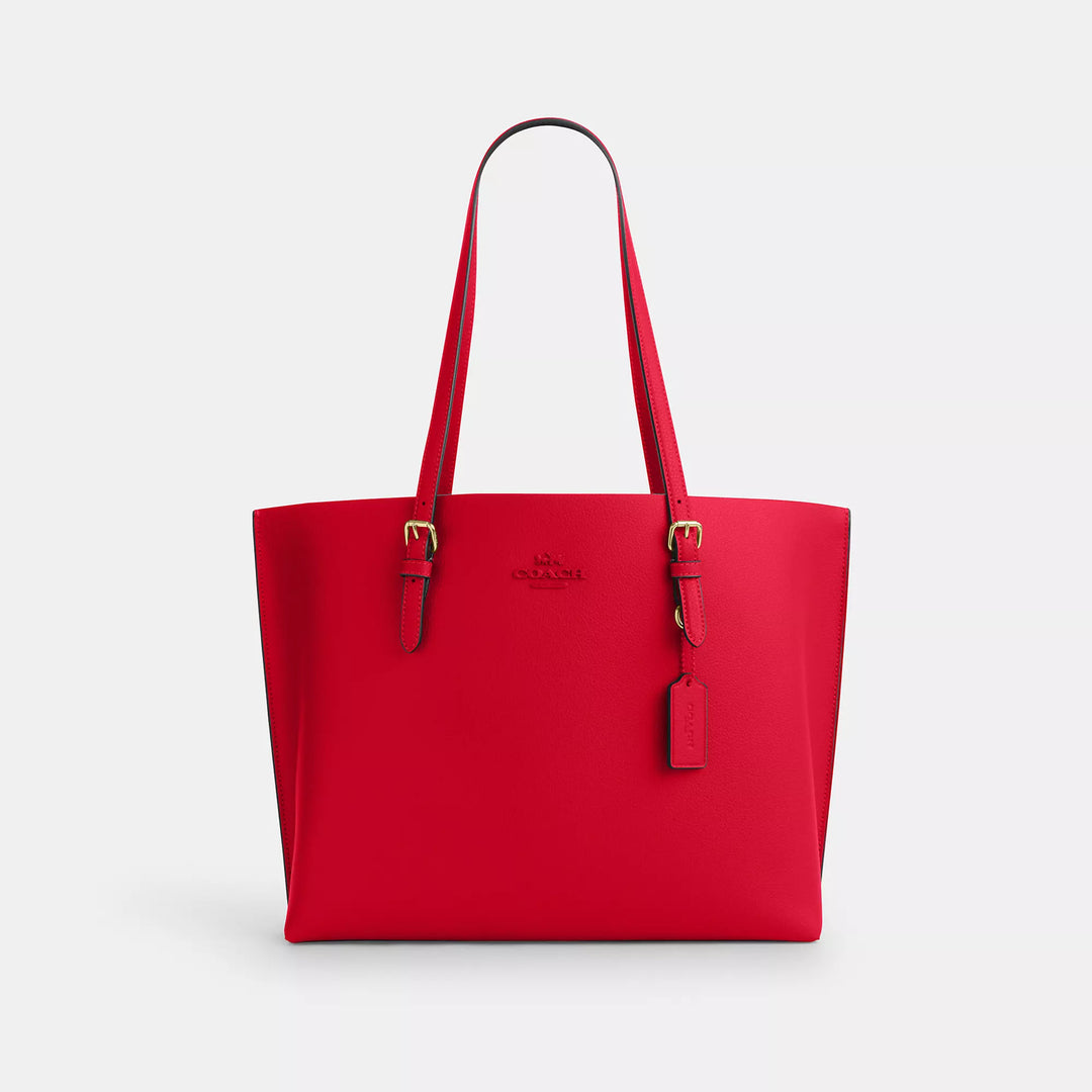 ★coach★Mollie Tote Bag★ Coach Outlet Mollie Tote Bag In Signature Canvas | ShopSimon