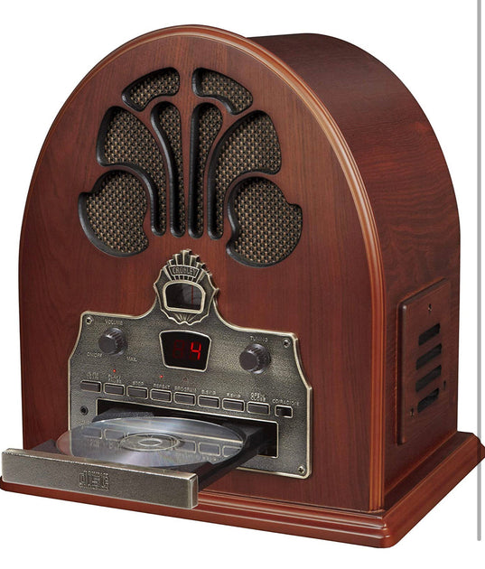 Crosley Cathedral Retro Am/fm Tabletop Radio With Bluetooth Receiver ...
