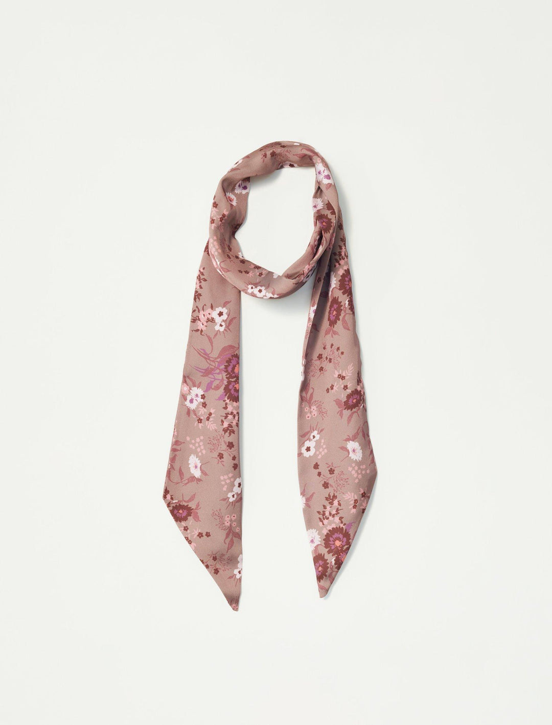 Lucky Brand Floral Silky Skinny Scarf ShopSimon