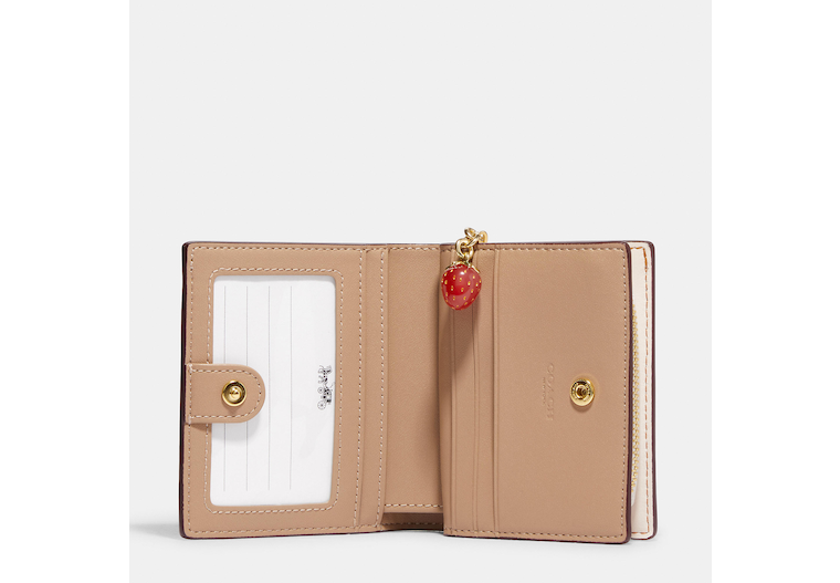 Coach deals Tech Wallet With Wild Strawberry Print