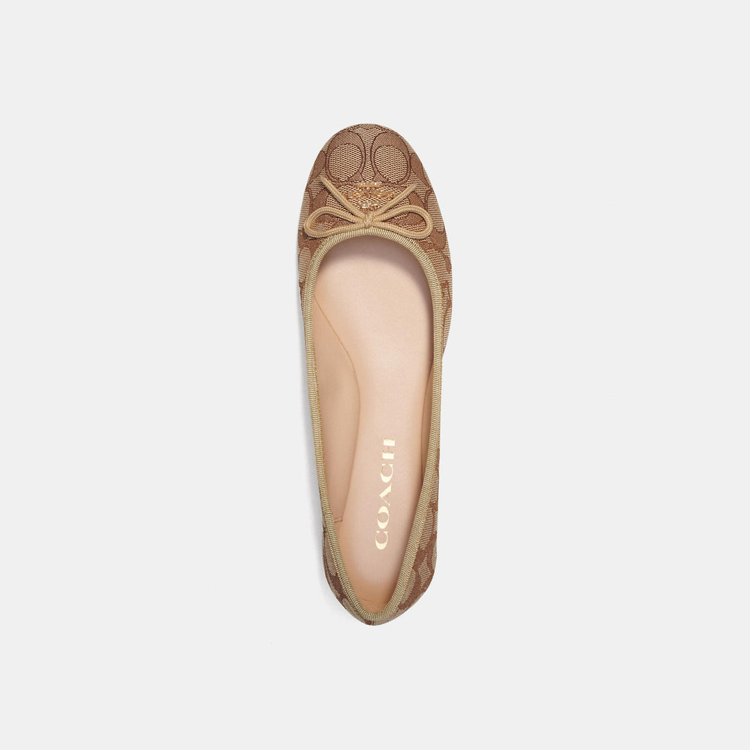 Coach Outlet Alina Ballet In Signature Jacquard | ShopSimon