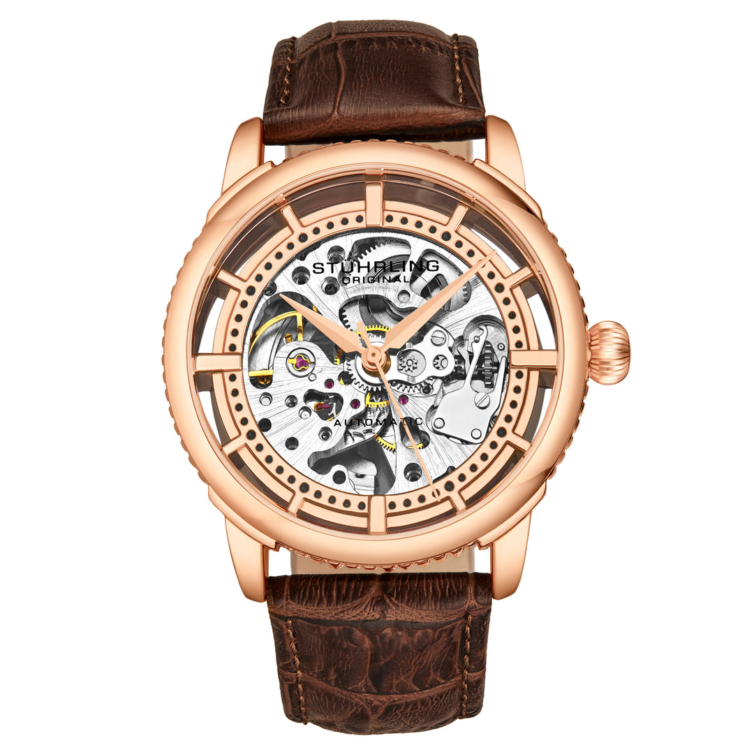 Presidia 943a automatic 42mm skeleton best sale