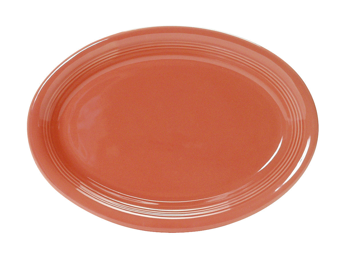 Tuxton Concentrix Oval Platter 13-1/2