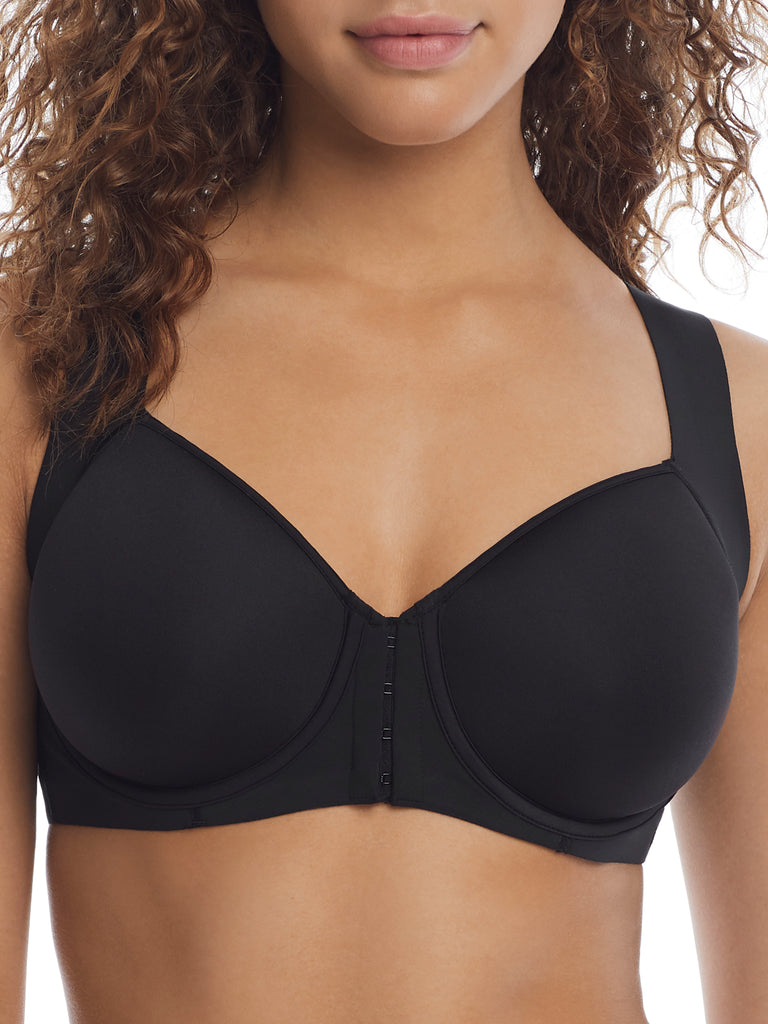 Bali One Smooth U Ultra Light Illusion Neckline Underwire Bra - Smoothing T-Shirt Bra