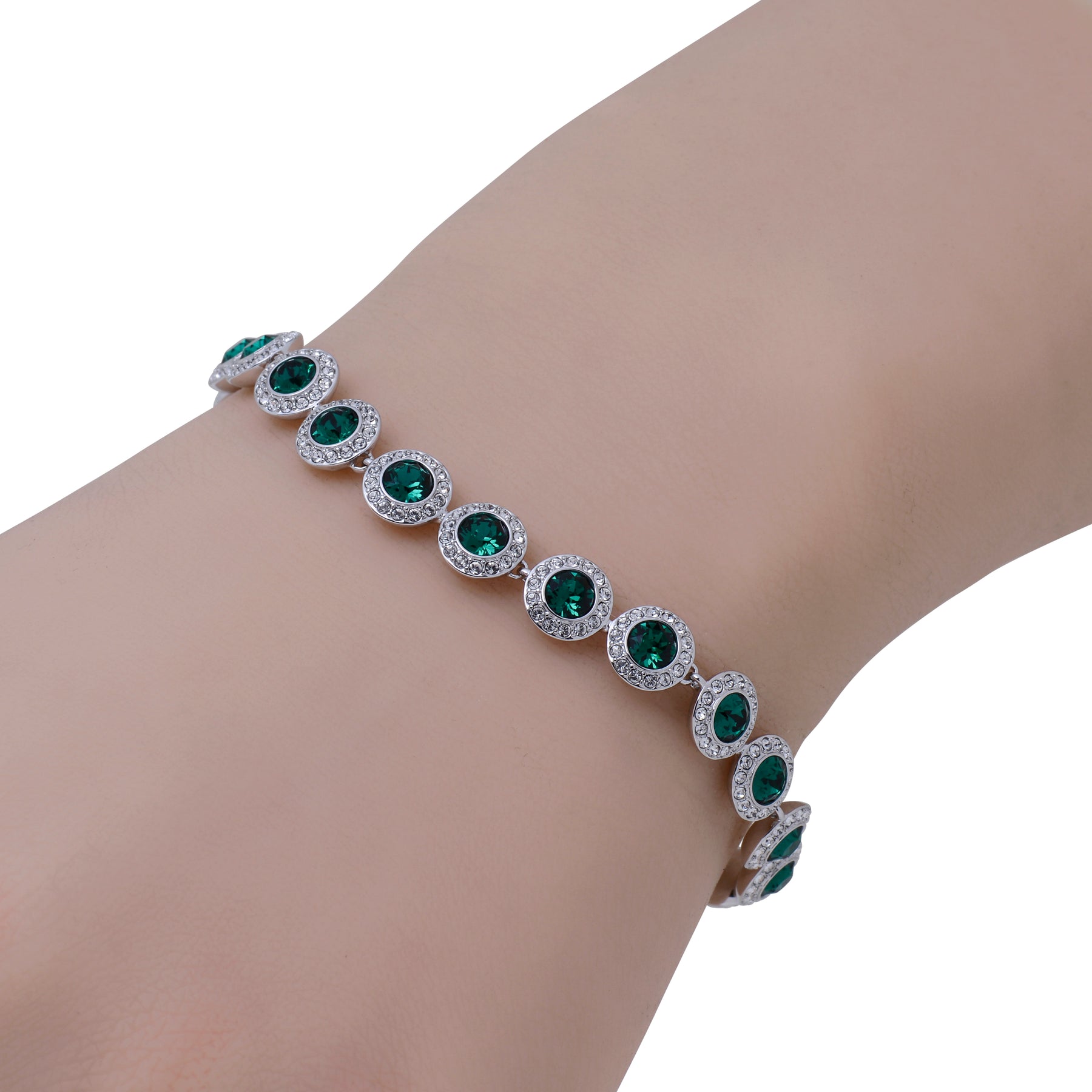 ★WEST★ Swarovski Crystal Ellendale BraceletWI9311141 New 100% Authentic SWAROVSKI Ruthenium Sparkle Crystal