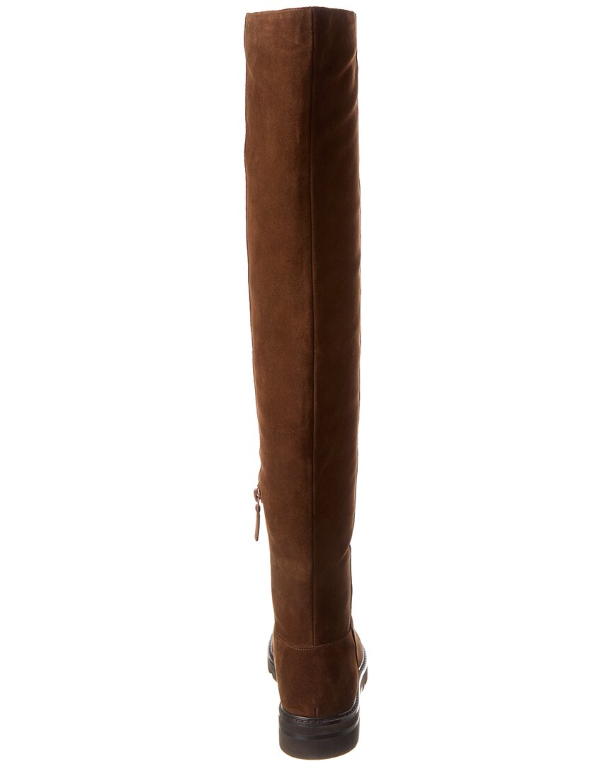 Stuart Weitzman Chicago Lug Suede Over-the-knee Boot | ShopSimon