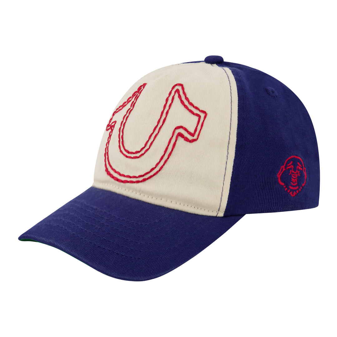 Concept One True Religion Baseball Cap, 5 Panel Cotton Twill Kids