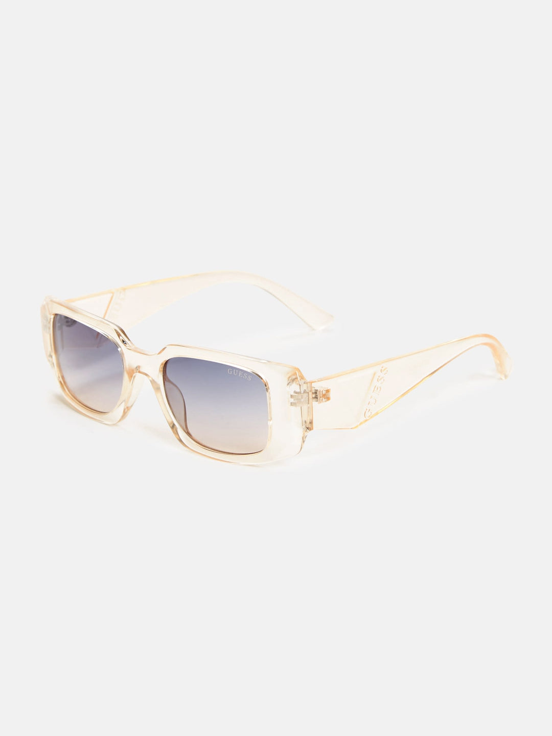 Guess Factory Beveled Geometric Sunglasses | ShopSimon