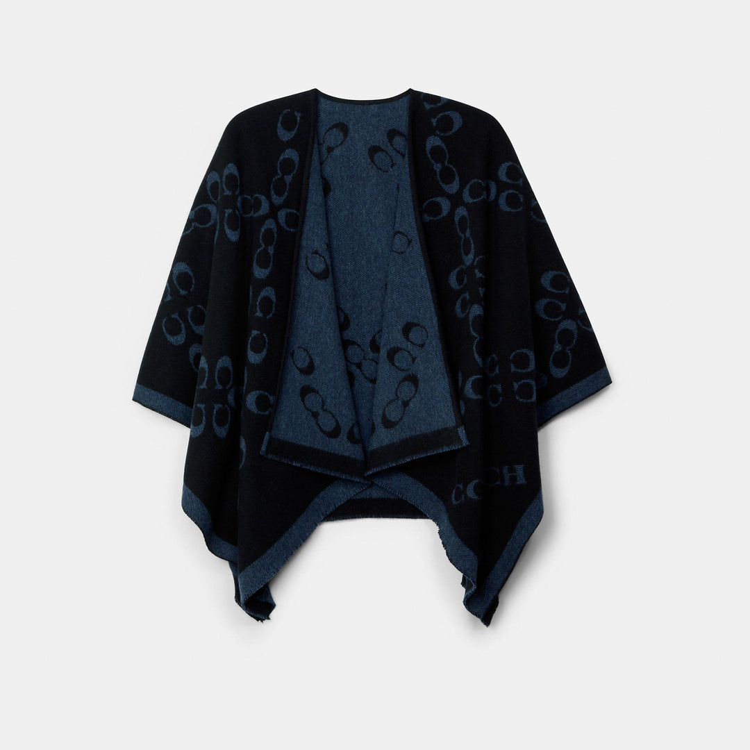 Coach Outlet COACH Signature Poncho ShopSimon