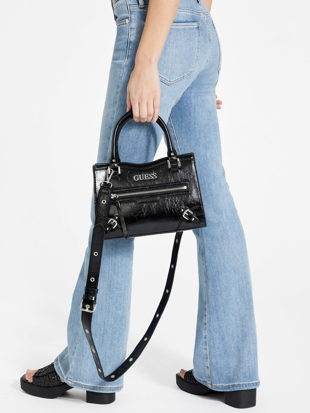 Guess Factory Dementri Satchel | ShopSimon
