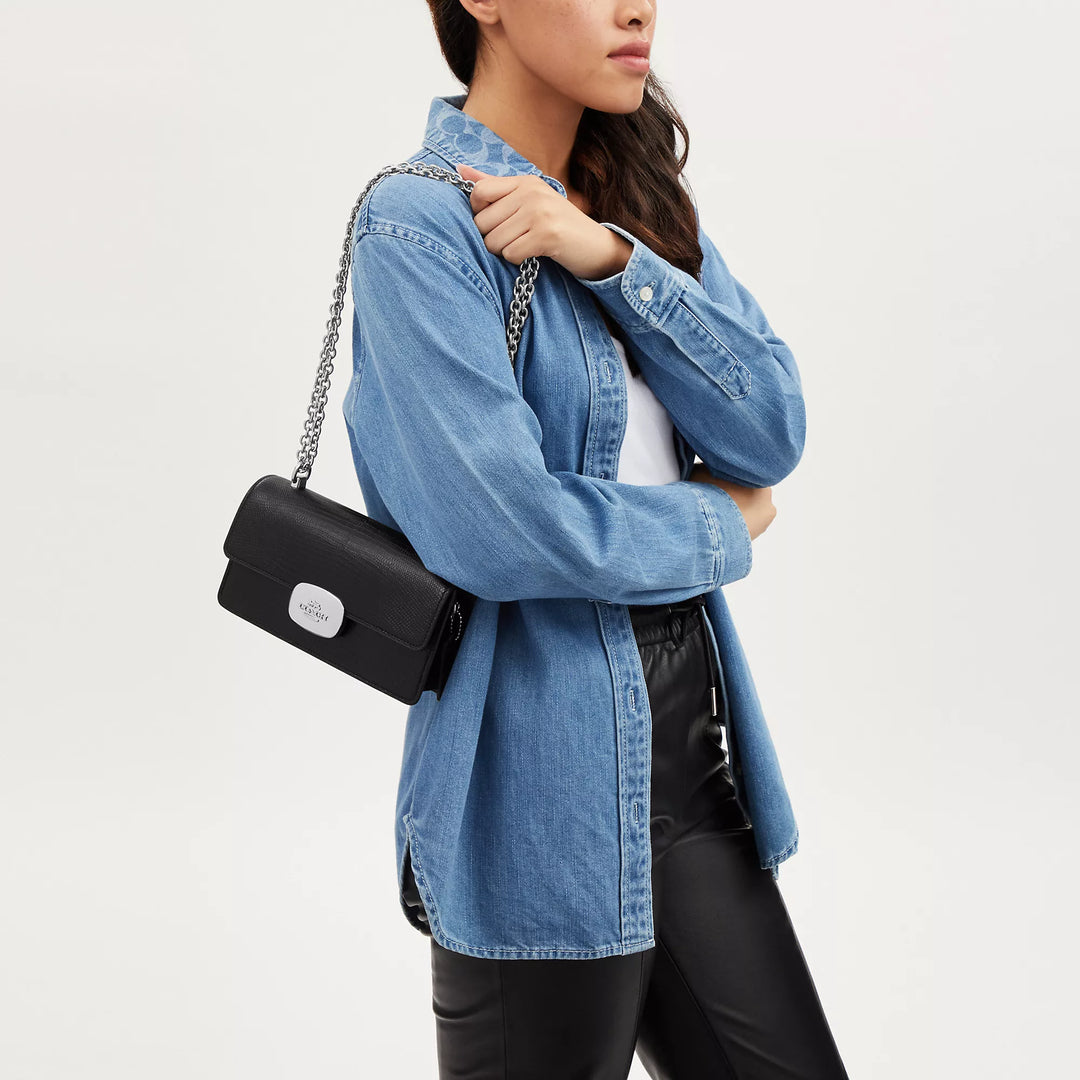 【Coach 】Eliza Small フラップ クロスボディ 在庫確認下さい 公式】コーチアウトレット | エライザ スモール フラップ クロス