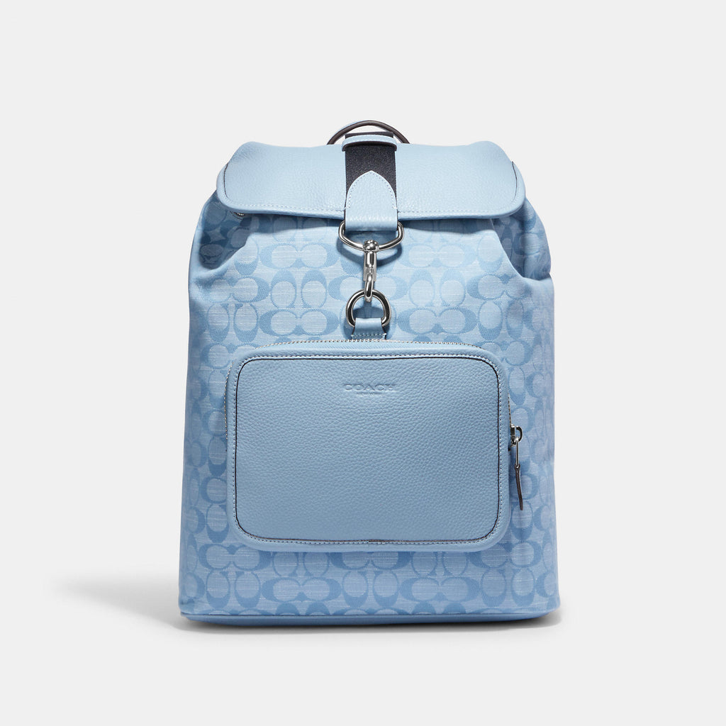 Coach Outlet Sullivan Backpack In Signature Chambray | ShopSimon