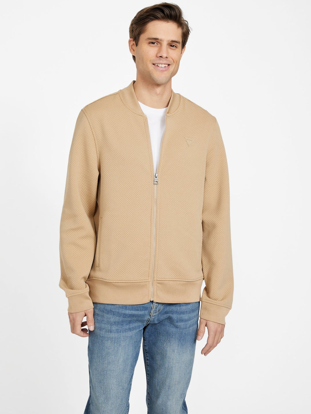 Guess Factory Astro Quilted Flight Jacket | ShopSimon Guess Factory Astro Quilted Flight Jacket | ShopSimon