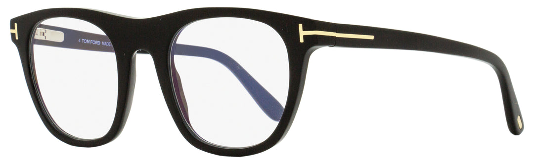 Tom Ford Men's Magnetic Clip-on Eyeglasses Tf5895b 001 Black 51mm