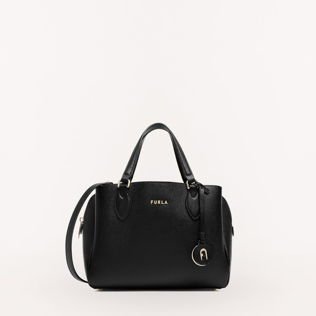 Furla open saffiano leather tote hot sale