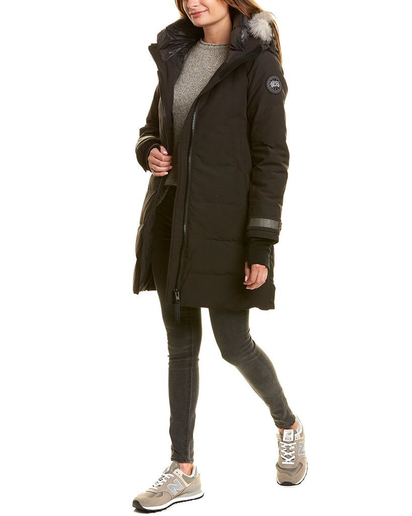 Kenton parka black label canada goose online