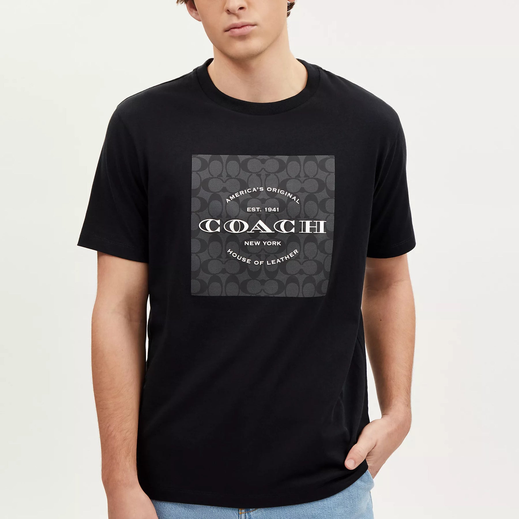 即対応【COACH】アメリカーナ Tシャツ ロゴ DRINK 公式】COACH – コーチ | アメリカーナ Tシャツ