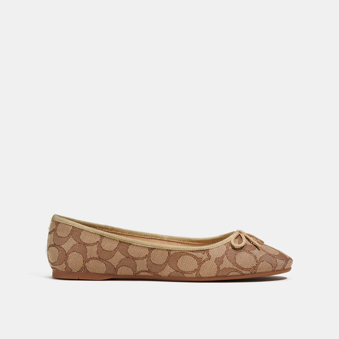 Coach Outlet Alina Ballet In Signature Jacquard | ShopSimon