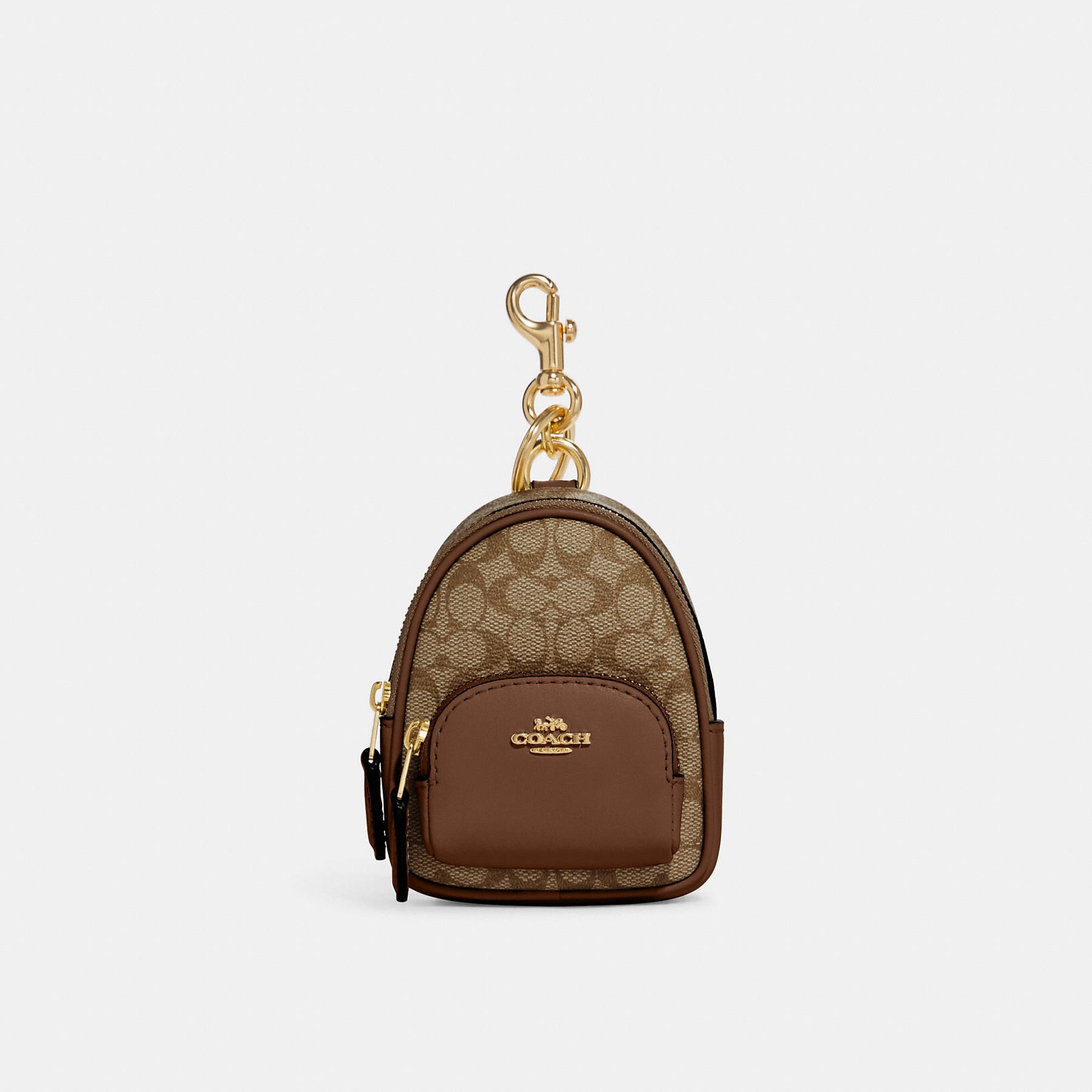 Mini Court Backpack Bag on sale Charm In Colorblock Signature Canvas