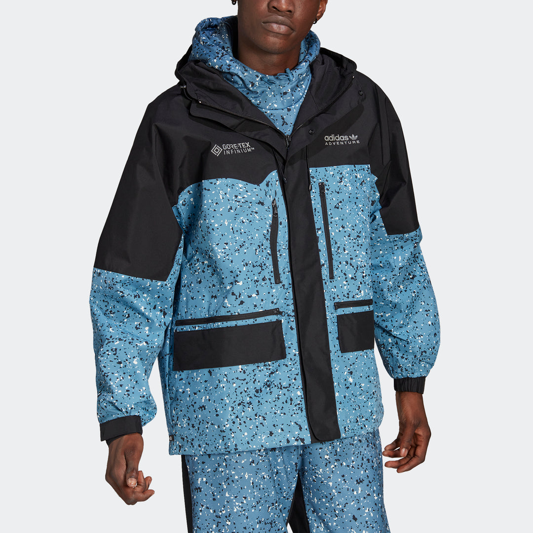 adidas Men's Adventure Winter Allover Print Gore-tex Jacket