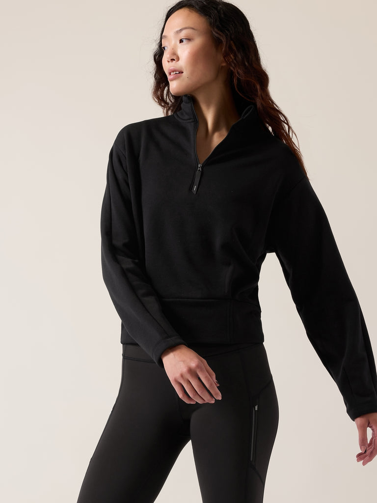 Athleta hotsell Altitude Polartec Triumph Hoodie size XLT XL TALL // Black #983593