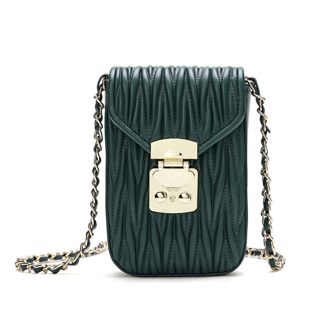 UEIOAVL Damen Münzgeldbörse 2-tlg - Mini Geldbörse Schlammfarbe