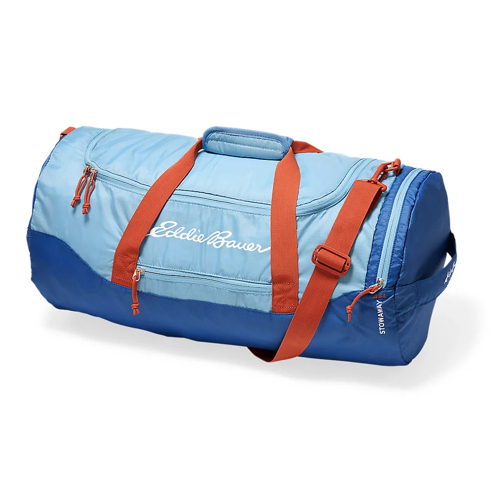 branded duffel bags for traveling 100l foldable eddie Eddie Bauer Stowaway Packable 45L Duffel