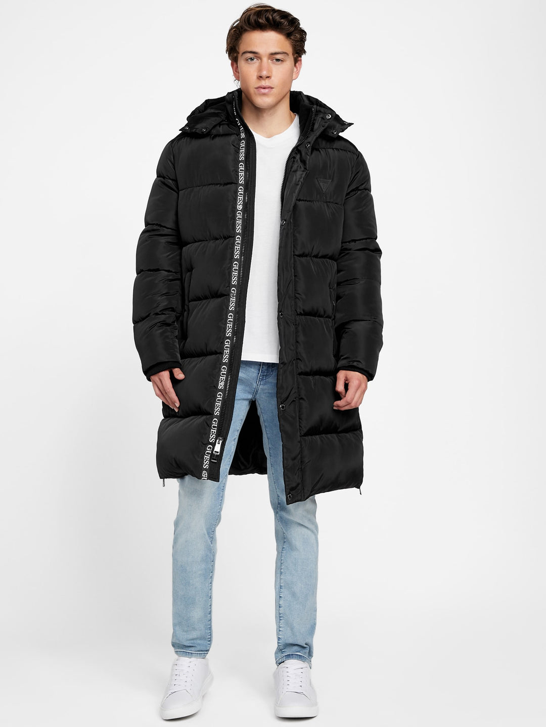 Guess Factory Eco Ralf Puffer Coat | ShopSimon