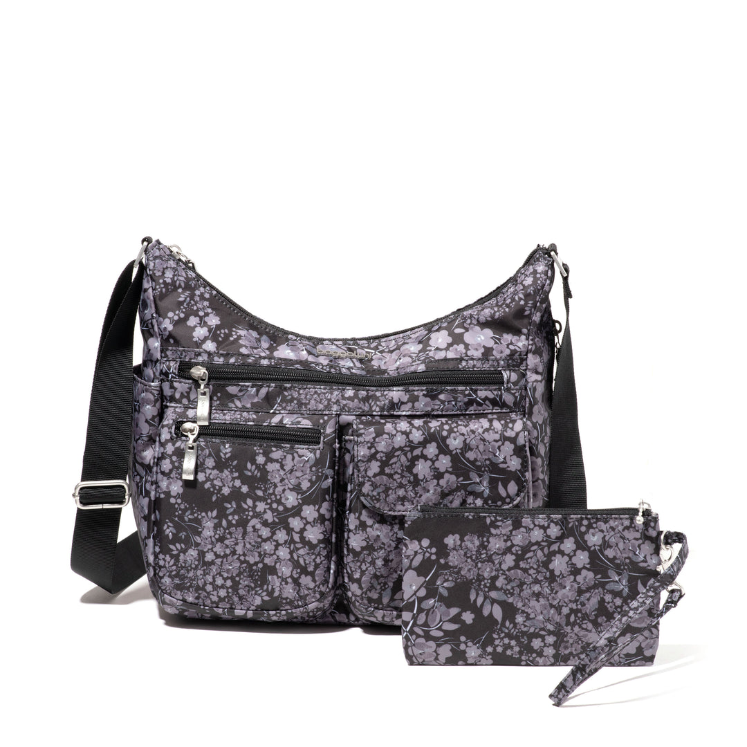 Brand online new vera Bradley Mario satchel in camo floral gray. And matching wristlet