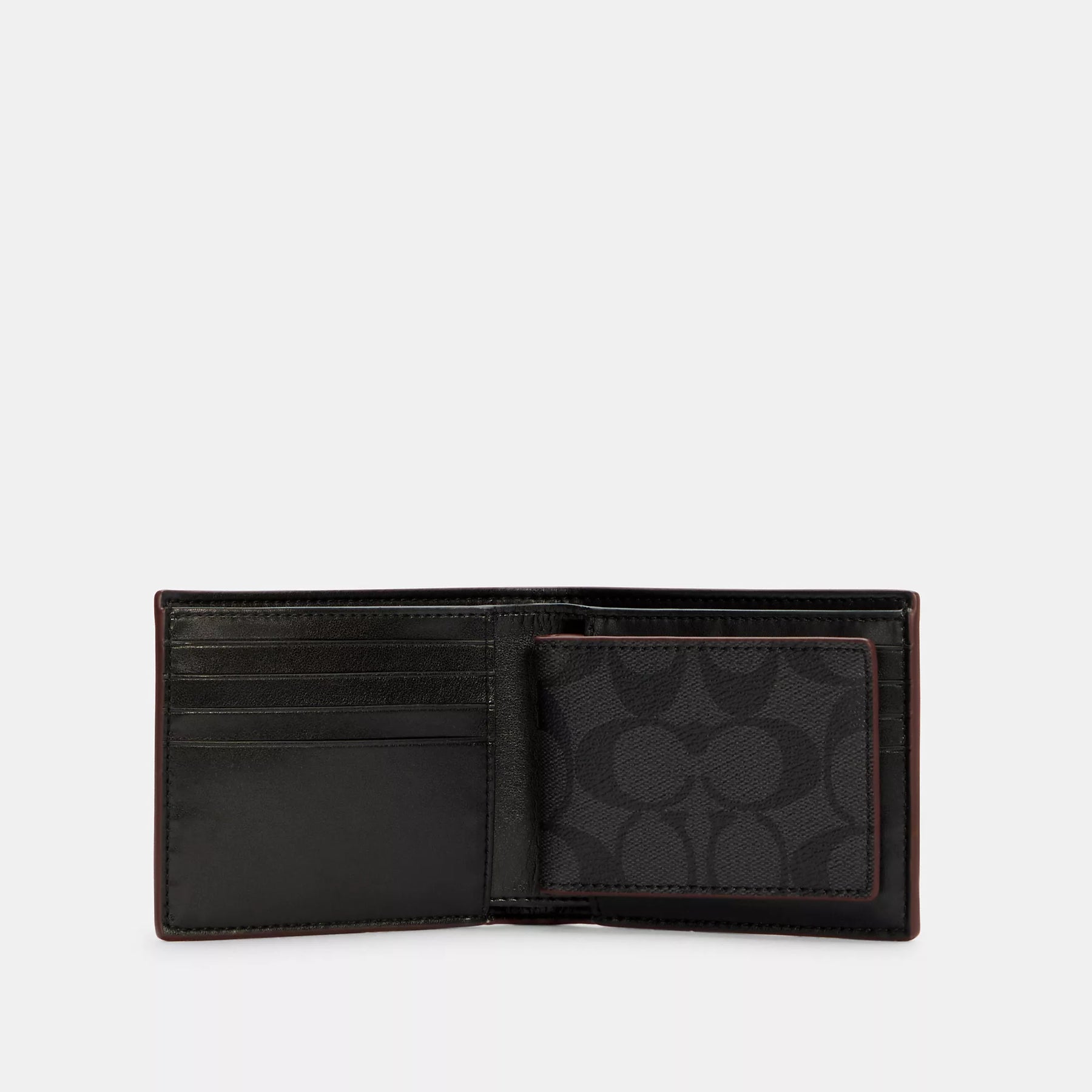 Coach Outlet Boxed 3 In 1 Wallet Gift Set In Signature Coach Outlet Boxed 3 In 1 Wallet Gift Set In Signature