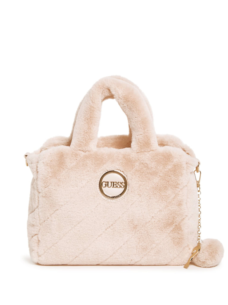 Guess Fur Tote Bag store with wallet