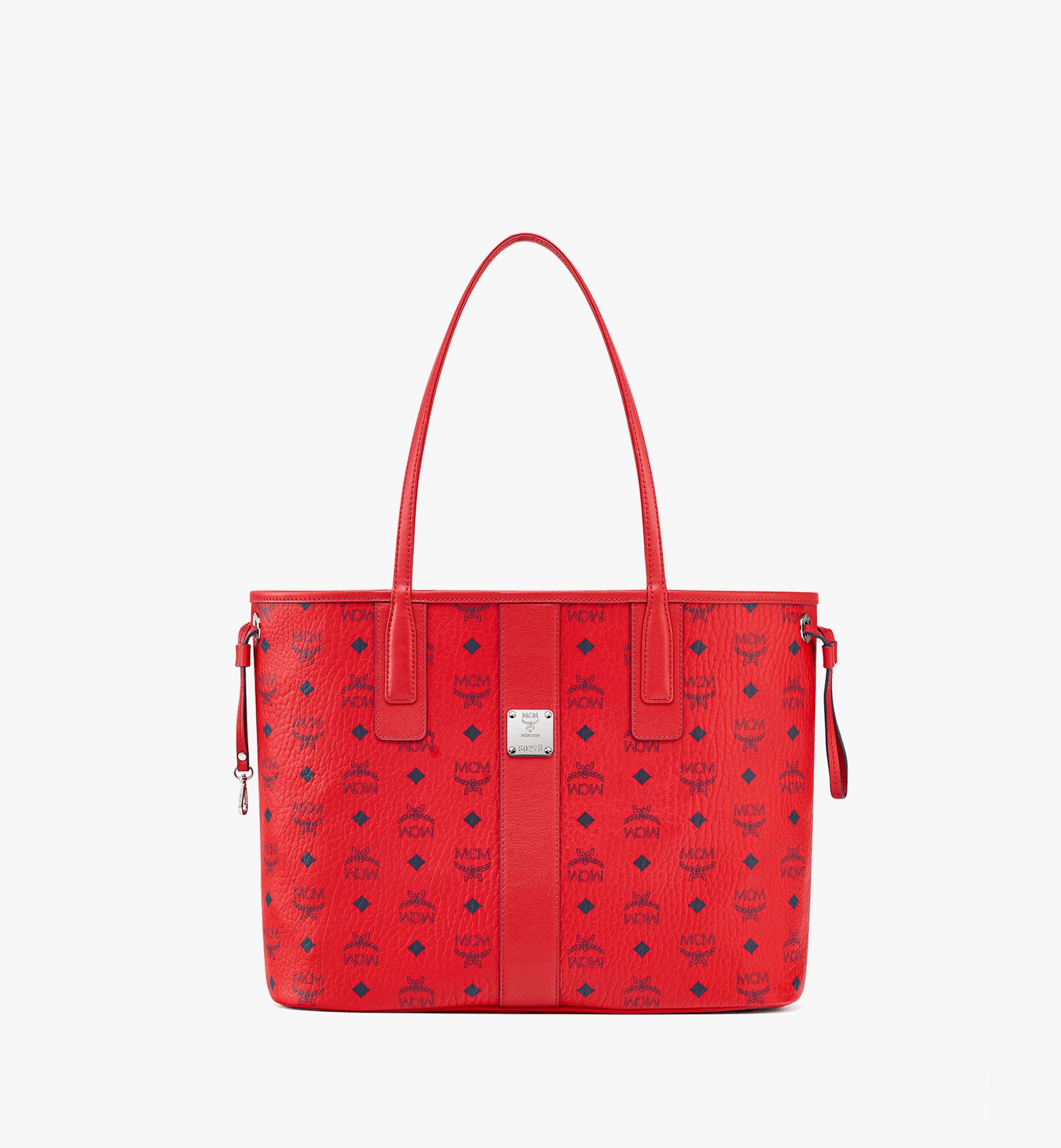 MCM Reversible Liz Shopper In Visetos | ShopSimon
