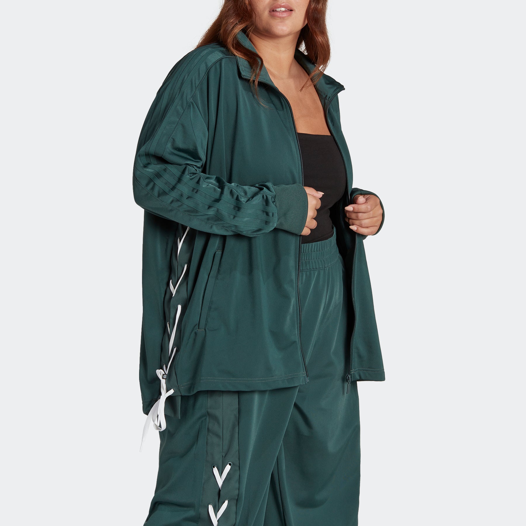 adidas Women's Always Original Laced Track Jacket (plus Size