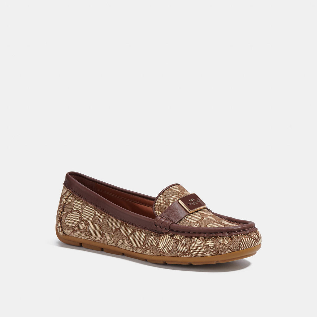 Coach Outlet Mona Driver In Signature Jacquard | ShopSimon