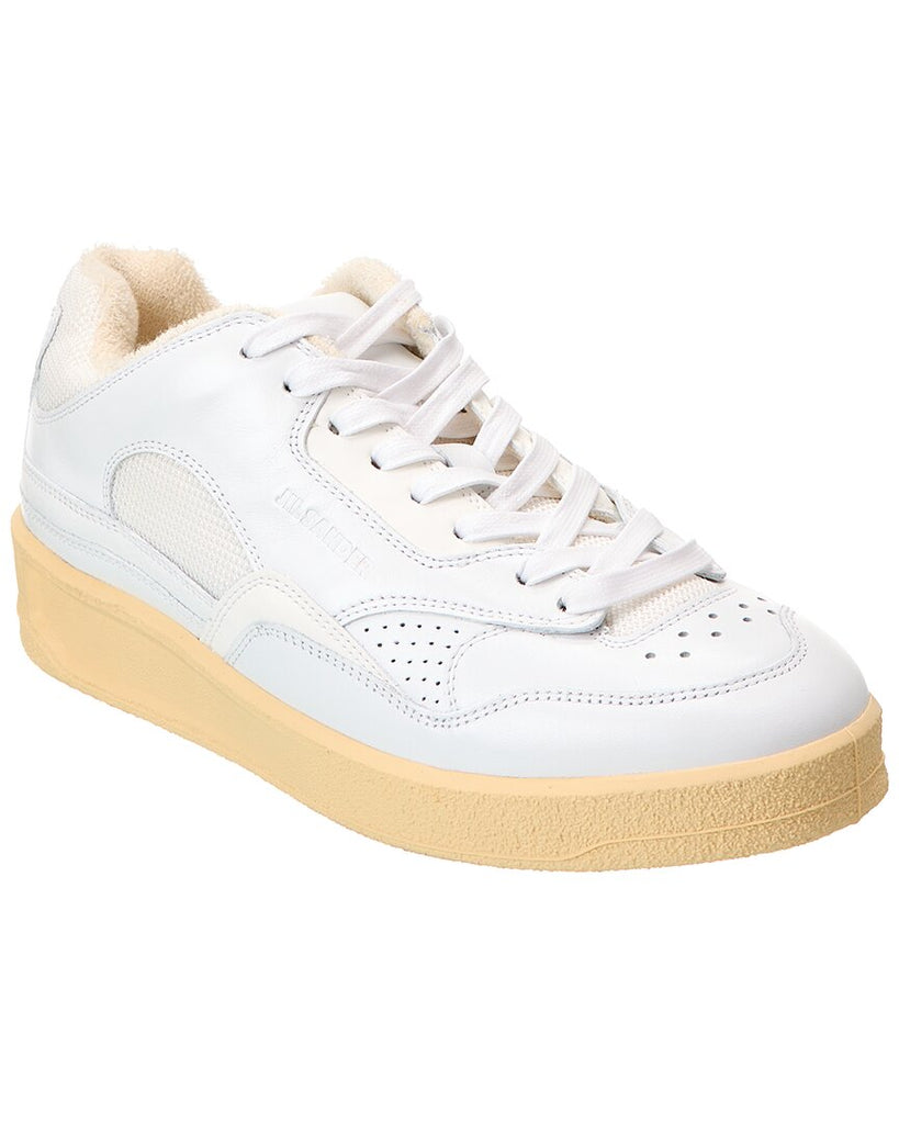 スニーカー Jil Sander Smooth Leather And Mesh Sneakers Jil Sander Leather & Mesh Sneaker | ShopSimon