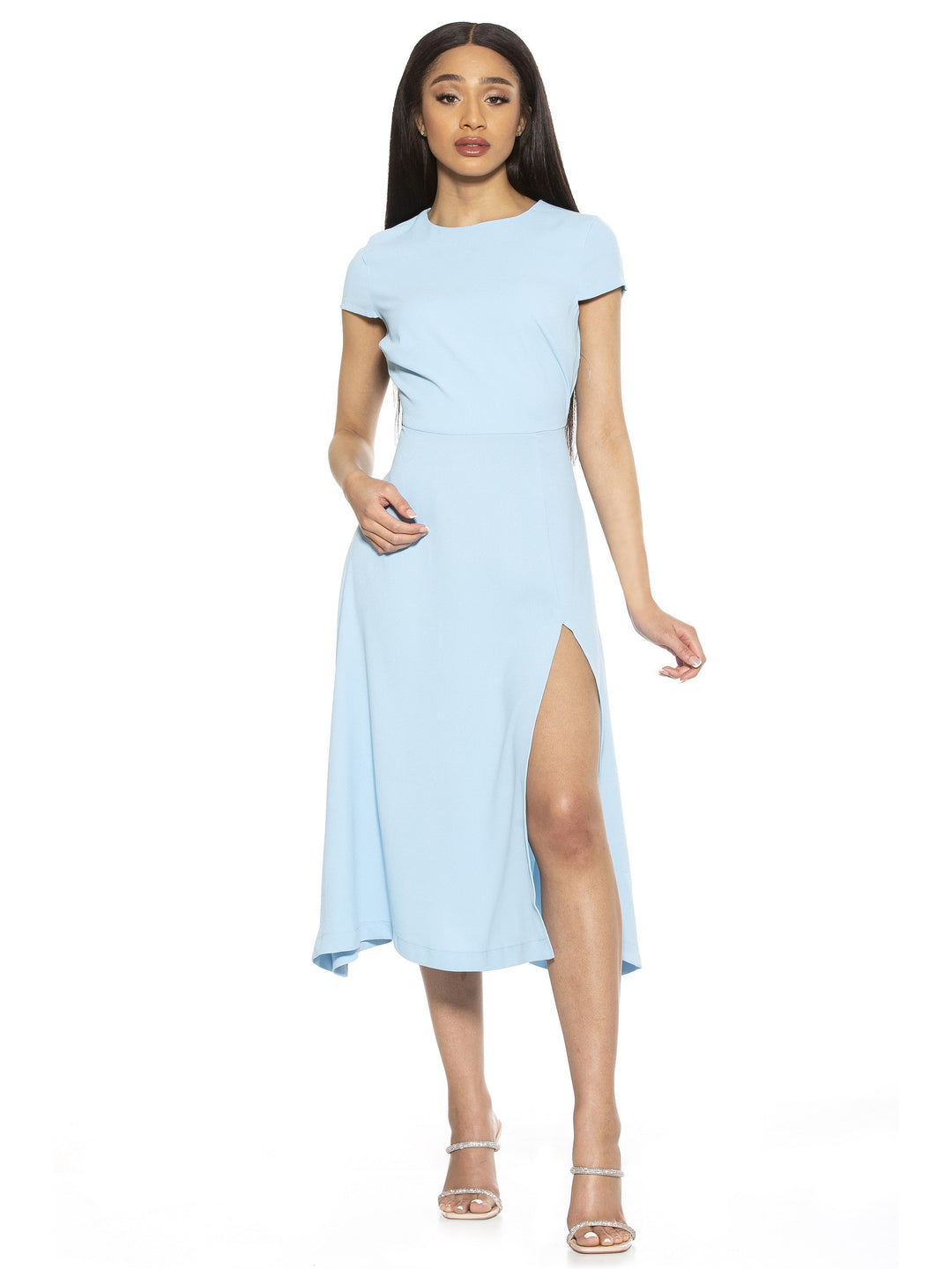 ALEXIA ADMOR Lily Midi Dress | ShopSimon