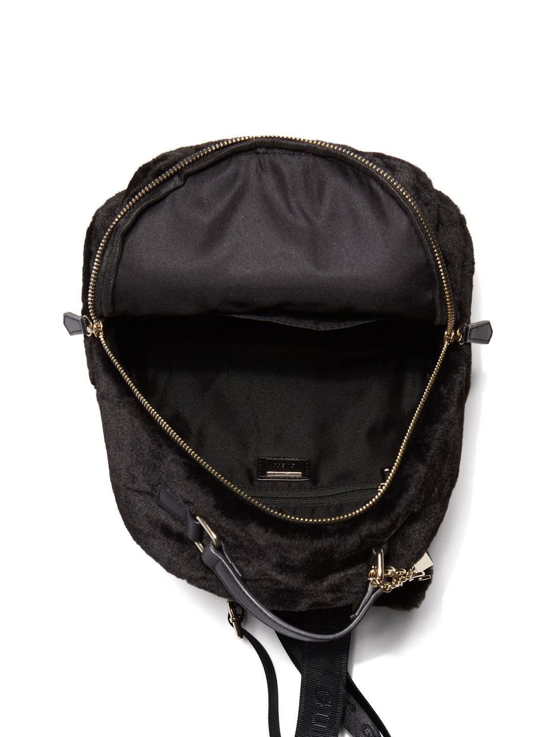 guess factory felicity mini backpack Guess Factory Elsie Faux-Fur Backpack