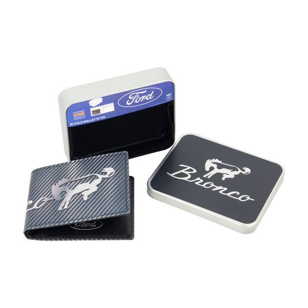 Concept One FORD BRONCO LOGO Bifold Wallet, Slim Wallet with Decorative ...