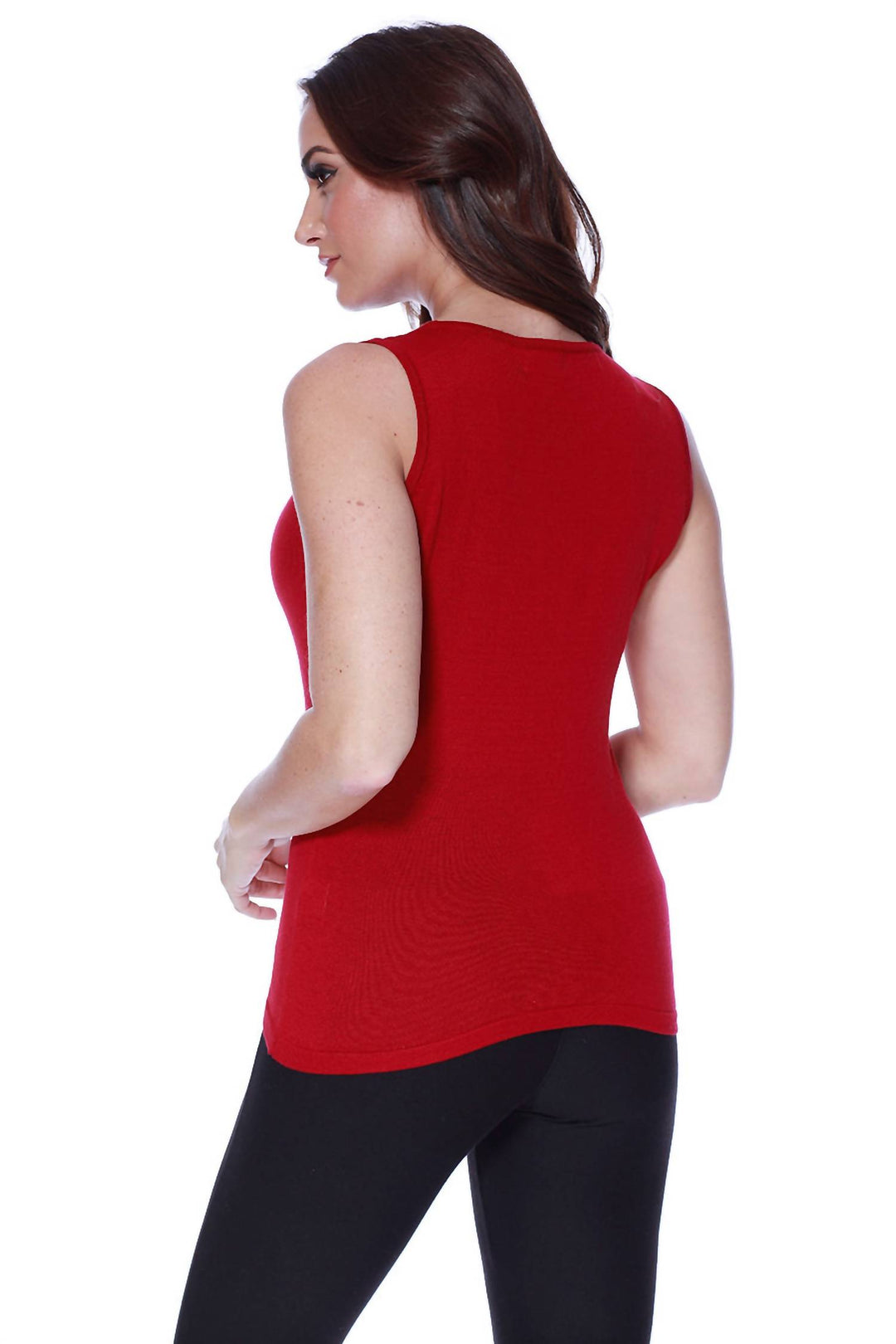 トップス theredthread message tank red ali-ariel-red-cursive-tank-top
