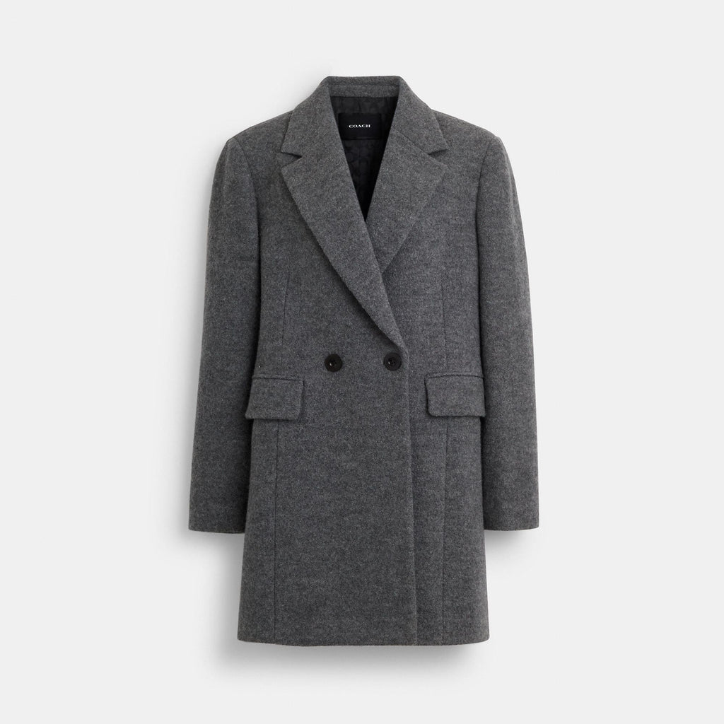 Elegance Redefined: The Coach Wool Chester Coat