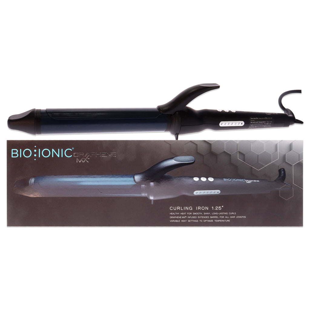 Bio ionic 1.25 graphene MX good curling iron