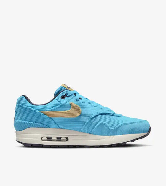 Nike Air Max 1 Fb8915-400 Mens Corduroy Baltic Blue Running Sneaker ...