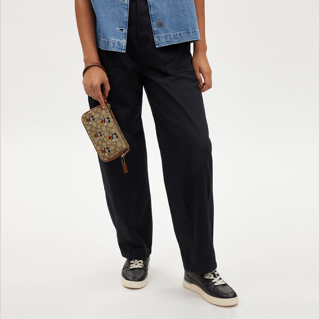 Coach Outlet Disney X Coach Nolita 19 In Signature Jacquard